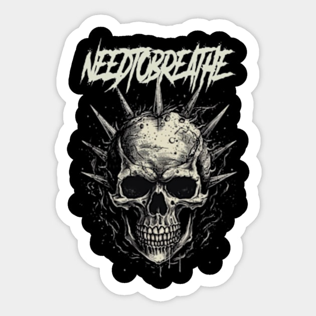 NEEDTOBREATHE MERCH VTG Sticker by Swank Street Styles